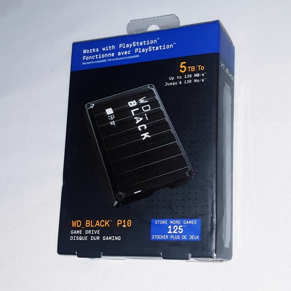 WD Black P10 5TB External Memory Storage Drive - Picture 2 of 5